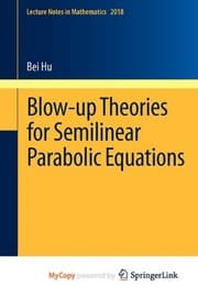 Tapa de Blow-up Theories for Semilinear Parabolic Equations