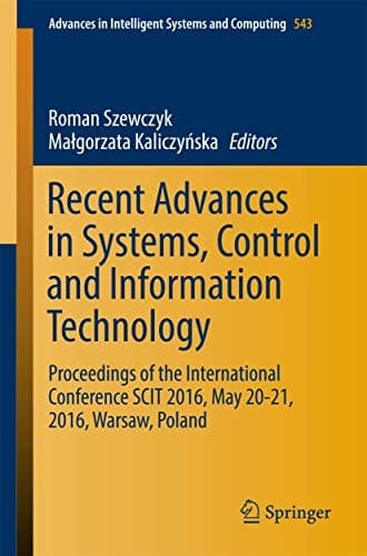 Tapa de Recent Advances in Systems, Control and Information Technology