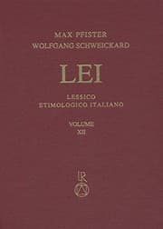 Tapa de Lessico Etimologico Italiano. Band 12