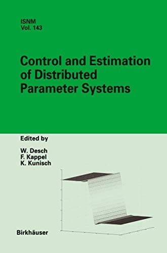 Tapa de Control and Estimation of Distributed Parameter Systems