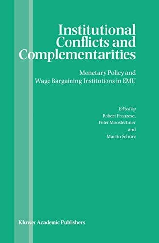 Tapa de Institutional conflicts and complementarities