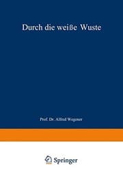 Tapa de Durch die weiße Wüste