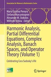 Tapa de Harmonic Analysis, Partial Differential Equations, Complex Analysis, Banach Spaces, and Operator Theory