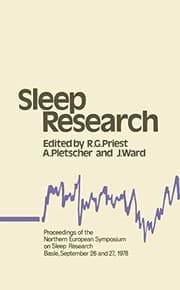 Tapa de Sleep Research