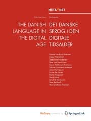 Tapa de The Danish Language in the Digital Age