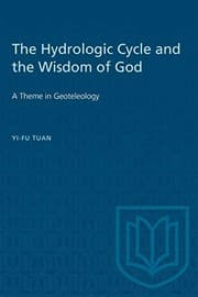Tapa de The hydrologic cycle and the wisdom of God