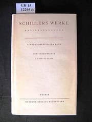 Tapa de Schillers Werke. Nationalausgabe : Band 28