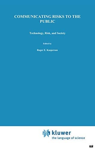 Tapa de Communicating Risks to the Public