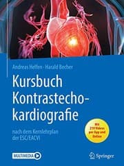 Tapa de Kursbuch Kontrastechokardiografie