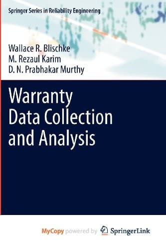 Tapa de Warranty Data Collection and Analysis