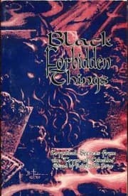 Tapa de Black Forbidden Things