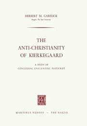 Tapa de The Anti-christianity of Kierkegaard