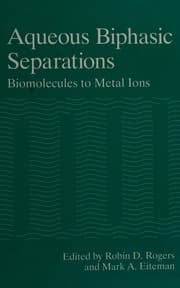 Tapa de Aqueous biphasic separations