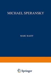 Tapa de Michael Speransky