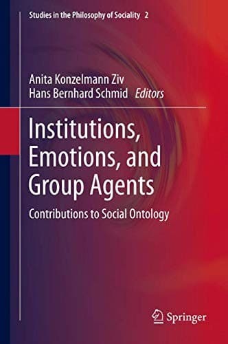 Tapa de Institutions, Emotions, and Group Agents