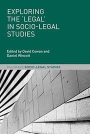 Tapa de Exploring the 'Legal' in Socio-Legal Studies