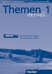 Tapa de Themen Aktuell 1 Glossar Deutsch-English