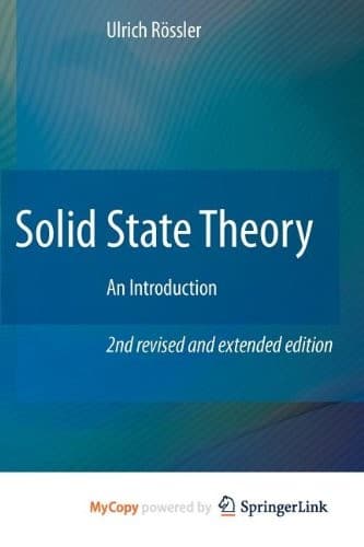Tapa de Solid State Theory
