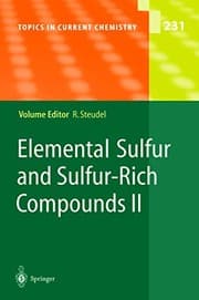 Tapa de Elemental Sulfur and Sulfur-Rich Compounds Ii