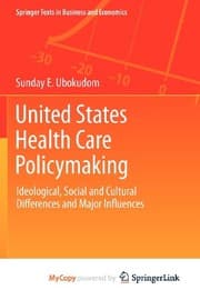 Tapa de United States Health Care Policymaking