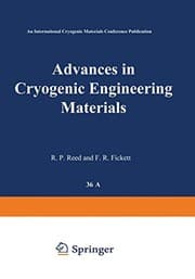 Tapa de Advances in Cryogenic Engineering Materials