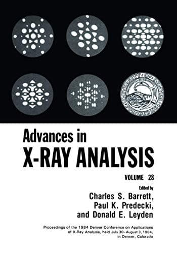 Tapa de Advances in X-Ray Analysis