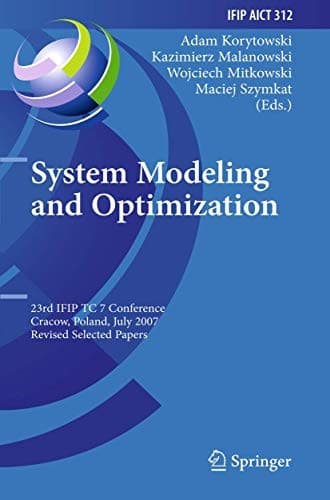 Tapa de System Modeling and Optimization
