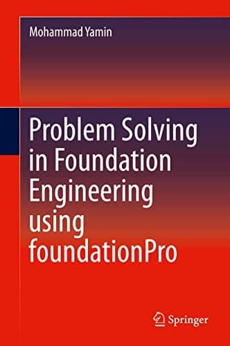 Tapa de Problem Solving in Foundation Engineering using foundationPro