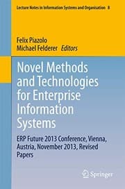 Tapa de Novel Methods and Technologies for Enterprise Information Systems