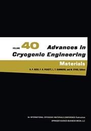 Tapa de Advances in Cryogenic Engineering Materials