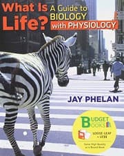 Tapa de What Is Life? A Guide to Biology with Physiology , Prep U Access Card and BioPortal