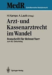 Tapa de Arzt- und Kassenarztrecht im Wandel