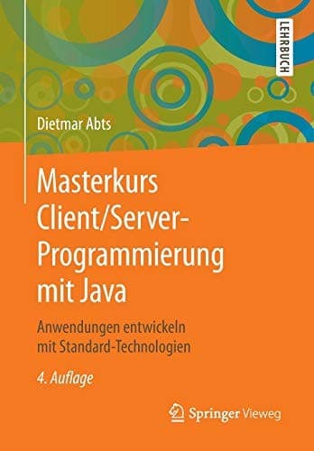 Tapa de Masterkurs Client/Server-Programmierung mit Java