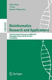 Tapa de Bioinformatics Research and Applications