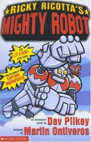 Tapa de Ricky Ricotta's Mighty Robot