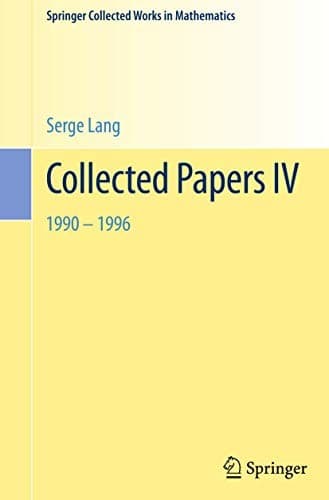 Tapa de Collected Papers IV