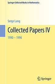 Tapa de Collected Papers IV