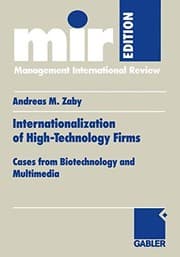 Tapa de Internationalization of High-Technology Firms