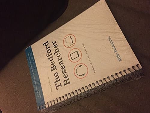 Tapa de Bedford Researcher 4e & Research Pack