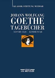Tapa de Johann Wolfgang Goethe : Tagebücher