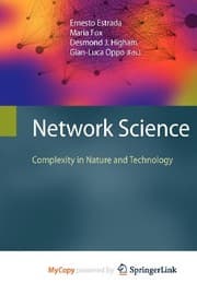 Tapa de Network Science