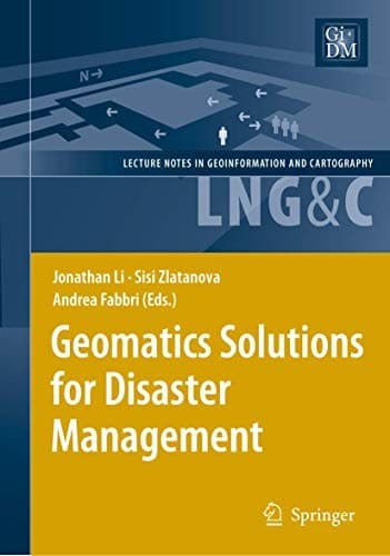 Tapa de Geomatics Solutions for Disaster Management