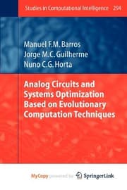 Tapa de Analog Circuits and Systems Optimization based on Evolutionary Computation Techniques