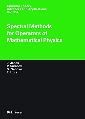 Tapa de Spectral Methods for Operators of Mathematical Physics