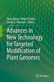 Tapa de Advances in New Technology for Targeted Modification of Plant Genomes