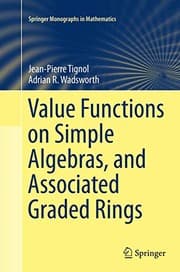 Tapa de Value Functions on Simple Algebras, and Associated Graded Rings