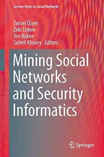 Tapa de Mining Social Networks and Security Informatics