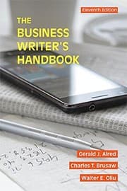 Tapa de The Business Writer's Handbook
