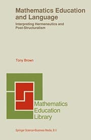 Tapa de Mathematics Education and Language