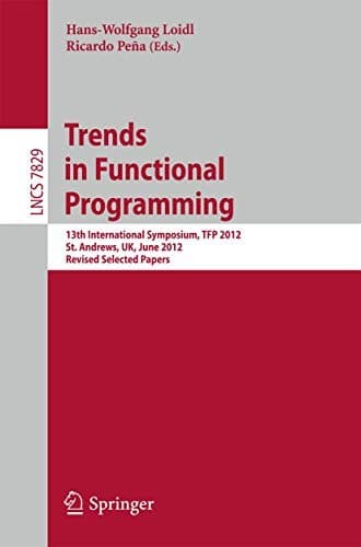 Tapa de Trends in Functional Programming